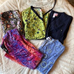 Scrub Top size Small lot (5)